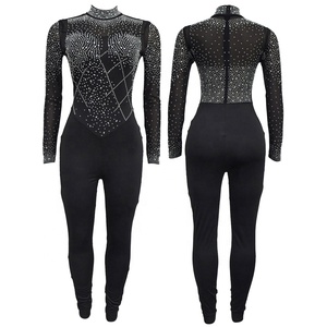 Combinaison-pantalon une pièce pour femme, idéale pour les fêtes, mariages, festivals de musique, tenue décontractée quotidienne, costume de danse lyrique - Product Image 2