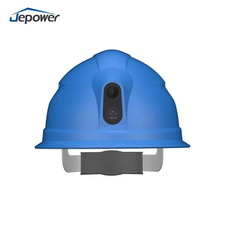 Anpassen von 4G Echtzeit-Intercom HD 1080P Schutzhelmen Cam Sicherheit im Freien Gebäude Smart Video Record/Smart Safety Helm