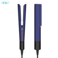 Newest Technology Hair Straightener with Hot air New 2024 2-in-1 Cool air Hair Styler Straightening and Curl Red Light