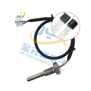 Sensor DS18b20 de 3 cables con sonda de acero inoxidable