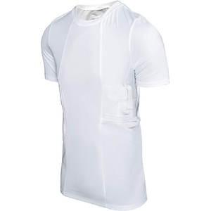 เสื้อยืดซองหนังผู้ชายสำหรับปกปิดพกพาได้ตลอดทั้งวัน-ผ้าหายใจได้ง่าย - Product Image 1