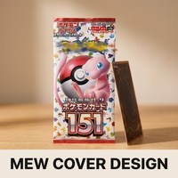 Pokémon TCG SV2a Booster Pack 151 cartes 7 cartes/pack Jeu de cartes à collectionner personnalisable