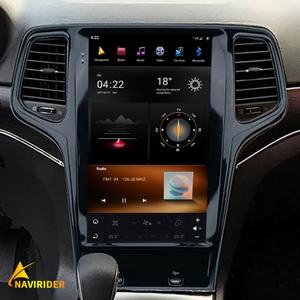 Radio de Coche con Pantalla Vertical Tesla de 13.6 Pulgadas para Jeep Grand Cherokee 2011-2013, GPS, Carplay, Android 11, Reproductor Multimedia de Video para Coche - Product Image 1