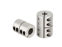Accouplement rigide en alliage d'aluminium, accouplement de moteur à vis à billes servo pas à pas, accouplement à griffe pour machine de gravure CNC
