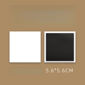 Aimants de réfrigérateur en céramique personnalisables pour la décoration intérieure, style mat, autocollants magnétiques vierges, vente directe usine - Product Image 5