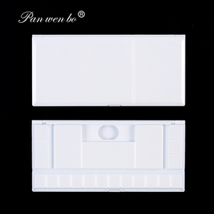 Paleta <span class=keywords><strong>de</strong></span> pintura <span class=keywords><strong>de</strong></span> acuarela <span class=keywords><strong>de</strong></span> plástico Premium <span class=keywords><strong>de</strong></span> 18 pozos portátil, paleta <span class=keywords><strong>de</strong></span> pintura plegable hidratante profesional, caja <span class=keywords><strong>de</strong></span> viaje amigable - Product Image 4