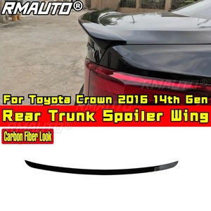For Toyota Crown 2016 14th Gen Rear <b>Trunk</b> Spoiler Wing Rear <b>Trunk</b> Spoiler Car Rear Spoiler Body Kit Car Accessories - Product Image 2