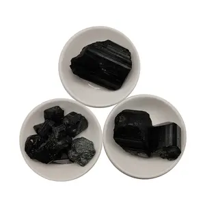 Piedras en bruto turmalina negra natural