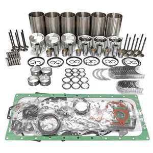 Kit de révision pour excavatrice sur chenilles DX260 DX300, moteur à piston DE08 DE08T D1146, kit de chemises 65.01201-0020 65.01201-0050 65.02521-0228B - Product Image 1