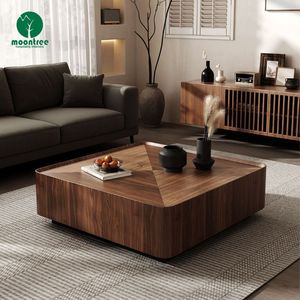 <span class=keywords><strong>Tavolo</strong></span> da tè rotondo in rovere/betulla in legno massello tavolino da caffè in legno massello <span class=keywords><strong>noce</strong></span> Designer in legno massello <span class=keywords><strong>arte</strong></span> italiana tavolino da caffè - Product Image 3