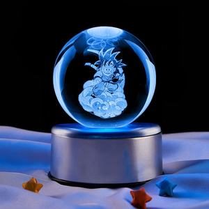 Dragon Ball <span class=keywords><strong>Goku</strong></span> 3D Veilleuse Moderne LED <span class=keywords><strong>Boule</strong></span> <span class=keywords><strong>de</strong></span> <span class=keywords><strong>Cristal</strong></span> Blanc Chaud Ornements intérieurs pour Anniversaire et Saint Valentin Cadeau <span class=keywords><strong>de</strong></span> Festival - Product Image 5