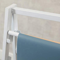 Boîte cadeau pour magasin de détail, présentoir de papier d'emballage de fleurs, tapis multicouche, écharpe en tissu, présentoir en métal