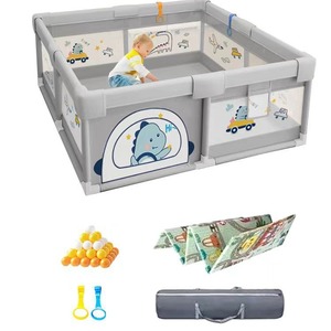 Speelgoedhek voor kinderen, babybox, speelomheining voor peuters, kinderhekje, babybox - Product Image 2