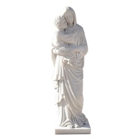 Polissage marbre fille nue statue marbre dieu statue marbre blanc taille réelle statue féminine figure grecque