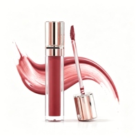Créez votre propre gloss à lèvres végétalien hydratant, non collant, repulpant, brillant et mat, enrichi en vitamine E, longue tenue, doré, non desséchant