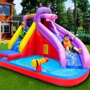 Glissière d'eau gonflable d'extérieur pour enfants, à usage domestique, bon marché, vente chine - Product Image 5
