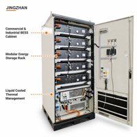 Armoire de stockage d'énergie à batterie liquide de 80 kWh pour le stockage solaire commercial de petite taille et l'alimentation de secours d'urgence
