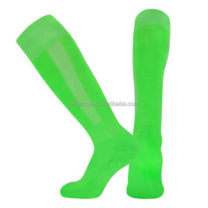 Flying Art Chaussettes de football professionnelles pour hommes, tricotées, respirantes, montantes jusqu'au genou, couleur unie, pour le printemps et la course à pied - Product Image 4