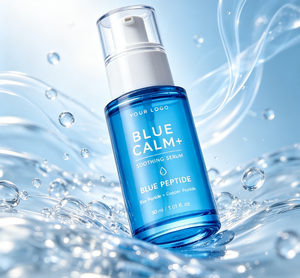 Suero Calmante Blue Calm+ 30ml, Suero Facial con Péptidos de Cobre, Hidratante, OEM - Product Image 1