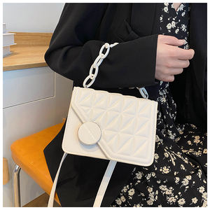 Bandolera de piel sintética de un hombro para mujer, bolso cruzado de lujo, 2023 - Product Image 3