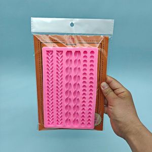 Perle tarte croûte Fondant pâtisserie cuisson Silicone moule Impression tapis dentelle Silicone moule pour gâteau décoration Sugarcraft moule - Product Image 1