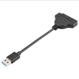 <span class=keywords><strong>Precio</strong></span> de fábrica <span class=keywords><strong>USB</strong></span> 3,0 <span class=keywords><strong>a</strong></span> 2,5 "pulgadas <span class=keywords><strong>SATA</strong></span> 22 Pin HDD SSD Disco duro Cable <span class=keywords><strong>adaptador</strong></span> de corriente - Product Image 2