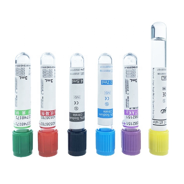 CE AND ISO High Quality disposable all size vacuum blood collection tube