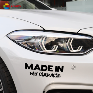 En mi garaje pegatinas de la motocicleta del coche cuerpo Etiqueta de etiqueta personalizada - Product Image 2