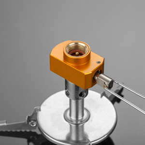 1 pièce OEM 3000W Réchaud à gaz portable léger en acier inoxydable, mini brûleur à gaz extérieur pour le camping et le trekking - Product Image 4