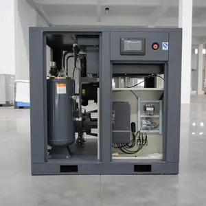 Langair 7.5kw-250kw Pm VSD Commercial Compress Inverter Rotary Screw Air Compressor