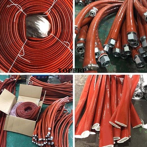 Fireproof Heat Insulation Silicone Coated Fiberglass Sleeve - Product Image 6