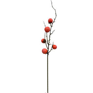 Fleurs artificielles, fruits miniatures, mini-<span class=keywords><strong>kaki</strong></span> en mousse, plante verte, <span class=keywords><strong>kaki</strong></span> pour décoration intérieure/extérieure, salon, <span class=keywords><strong>arbre</strong></span> de <span class=keywords><strong>kaki</strong></span>, usine - Product Image 6