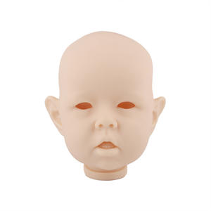 Muñecas de Bebé Recién Nacido sin Pintar con Sensación Realista, Adorables Kits de Muñecas de Silicona <span class=keywords><strong>Reborn</strong></span> para DIY - Product Image 3