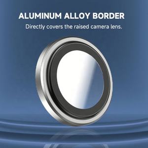 IPhone 17 용 HD 투명 3D PVD 강화 유리 렌즈 보호기 카메라 렌즈 커버 화면 보호기 - Product Image 5