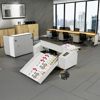 Fabrication directe Bascocut Machine automatique d'impression et de découpe d'étiquettes autocollantes numériques A3 A4 A3 + de bureau