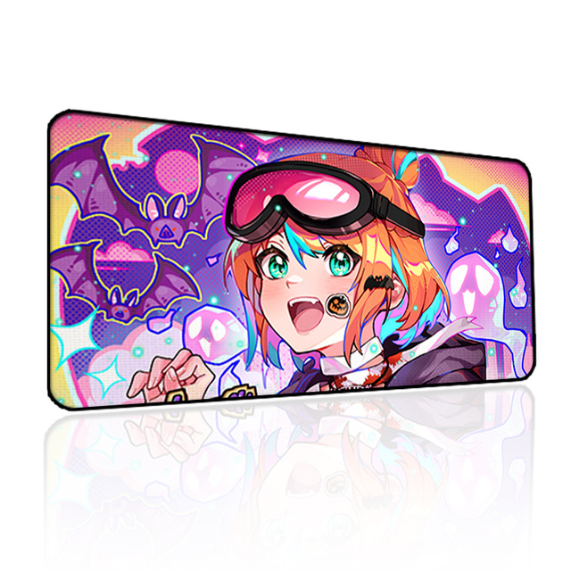 Eco Friendly logo Custom Blank Desk Mat Desk Pad Large Gaming Anime Sublimation Mouse Pad