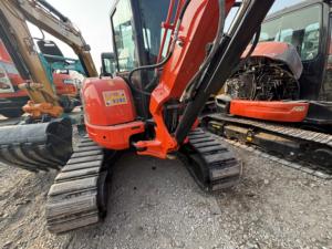 รถขุดขนาดเล็ก Kubota U44 มือสอง ขนาดกะทัดรัด ประหยัดน้ำมัน พร้อมเครื่องยนต์เดิม สภาพดีเยี่ยม เหมาะสำหรับพื้นที่แคบ - Product Image 2