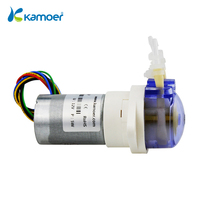 Pompe péristaltique médicale Kamoer KFS 6V 12V 24V à engrenages en plastique rotatifs pour la distribution de solvants et la lecture de microplaques