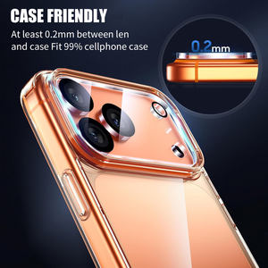 واقي عدسة الكاميرا 9H لسلسلة آيفون 17، فيلم أكريليك شفاف عالي الجودة لتغطية كاملة لعدسة آيفون 17 برو ماكس وآيفون آير - Product Image 5