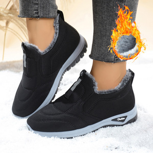 Giày bốt nữ mùa đông <span class=keywords><strong>2025</strong></span> kiểu mới: Thoải mái, lót lông cừu, dày dặn, ấm áp, đế dày, chống trơn trượt và đa năng - Product Image 5