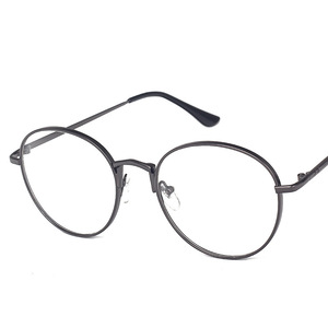 Maidis <b>Round</b> Metal Eyeglasses <b>Frames</b> Full <b>Frame</b> Blue Light Protection Unisex College Style Fashion Trend - Product Image 3
