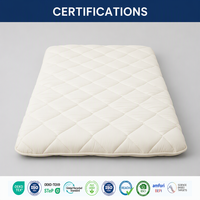 Matelas futon portable personnalisé, lit japonais, tatami, matelas pliable pour le sol