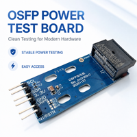 Carte d'évaluation d'alimentation OSFP 3,3 V CC avec protection contre les surtensions pour les vérifications de puissance des modules optiques et des moteurs optiques