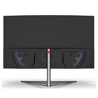 Écran d'ordinateur incurvé bon marché d'usine 24 "27" IPS HD 32 pouces écran de surveillance d'affichage de bureau d'affichage à cristaux liquides de jeu