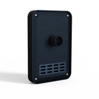 Barrière de sécurité portable Boom Gate Détecteur de boucle sans fil Capteur radar Infrarouge 77-81GHz 6m Protection de la portée de détection