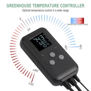 Digital Outdoor Thermostat 100-240V 10A Waterproof Temperature Controller