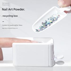 Boîte de rangement professionnelle pour paillettes à ongles, double couche, pour paillettes brillantes, strass, conteneur pour manucure - Product Image 1