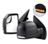 Nouveaux rétroviseurs latéraux manuels pliables de haute qualité pour remorquage F150 2015-2018, chauffants, avec clignotants, garantie 1 an XMAXVISION