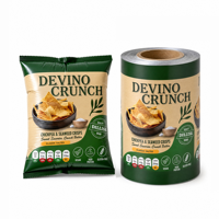 Gulungan Film Cetak Kustom - Film Laminasi Cetak Gravure untuk Kemasan Keripik Kentang & Makanan Ringan