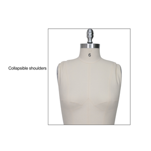 Tela Sastrería <span class=keywords><strong>Modista</strong></span> Vestido ajustable Forma Sastres Maniquí de boda con jaula Mujer Maniquí Señoras - Product Image 6
